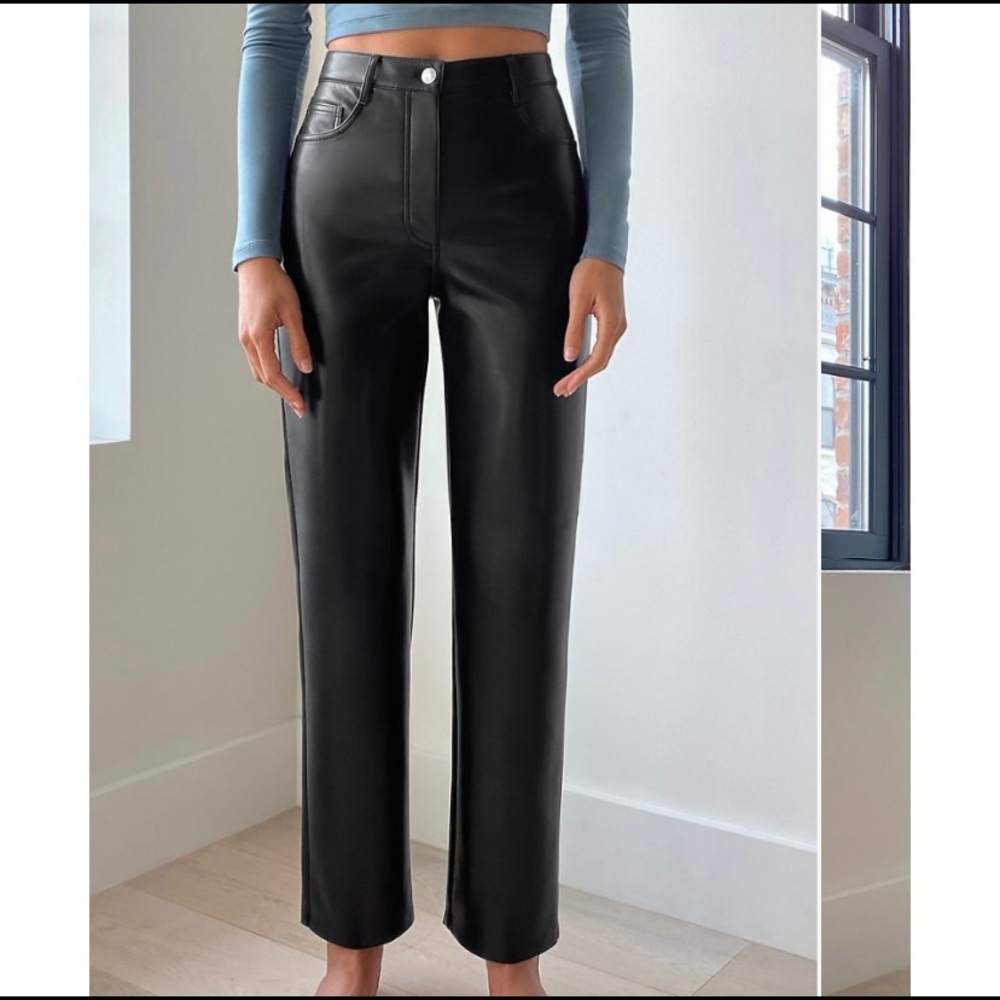 Aritizia Melina Leather Pants